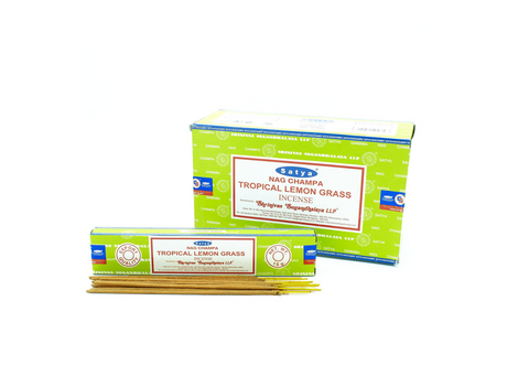 Tropical Lemongrass smaržkociņi (Satya), 15g