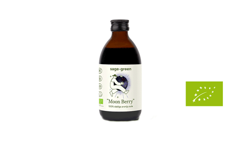 Moon Berry - 100% bioloģiskā aroniju sula 300ml