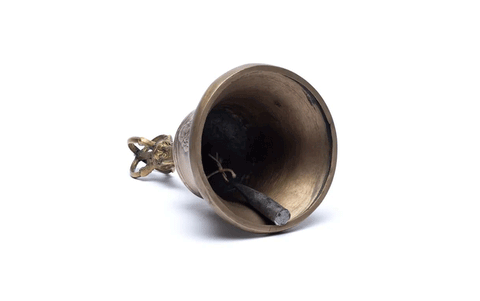 Tibetiešu zvans Ganesha, 21 x 11 cm