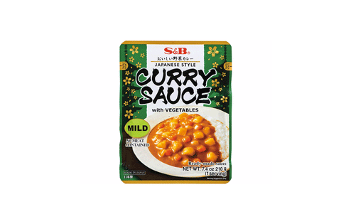 Karija mērce ar dārzeņiem, 210g