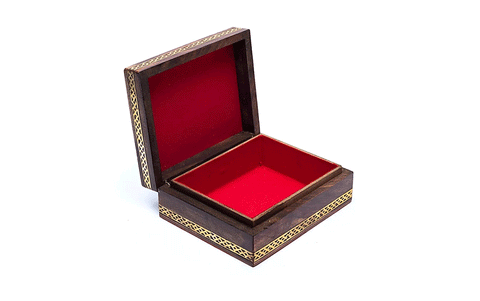 Kaste ar Budas attēlu, 13.5 x 11 x 5 cm