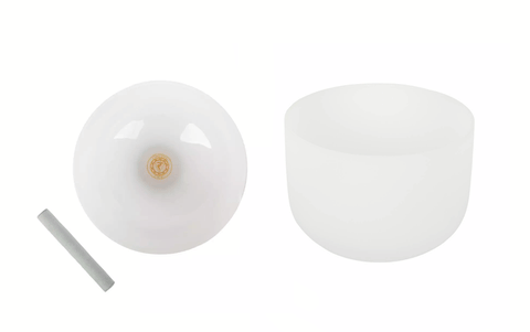 Kristāla dziedošā bļoda tonis: E; (3.čakra); Ø25cm, BN