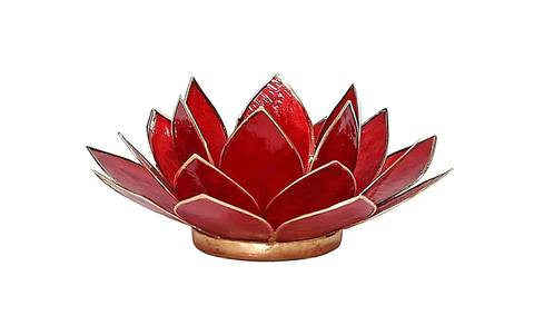 Svečturs Lotusa zieds, zelta ramītis