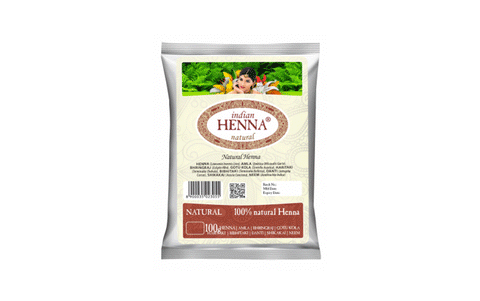 Henna pulveris - Natural (dabīga), 100g