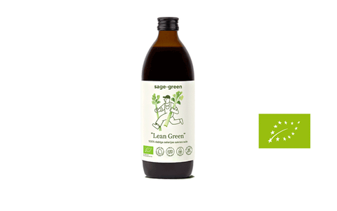 Lean Green Seleriju sakņu sula, 100% bioloģiska, 500ml