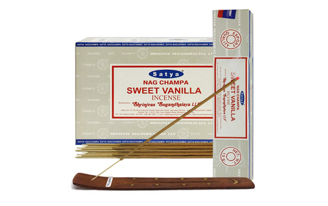 Sweet vanilla smaržkociņi (Satya), 15g