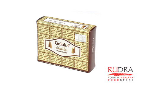 Goloka Chandan (sandals) konusi