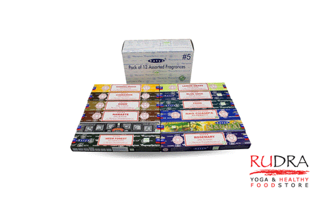 Satya smaržkociņu komplekts #5 (12 x 15g)