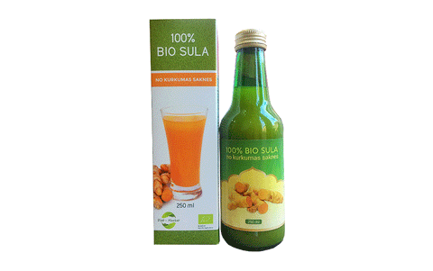 Kurkumas saknes sula BIO, 250ml