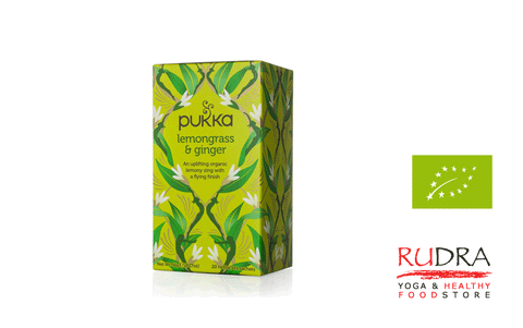 Ingvera un citronzāles tēja Pukka BIO, 36g