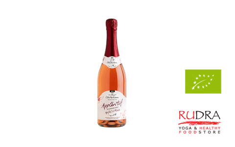 Šampanietis ābols un roze (bez alk.) BIO, 750ml